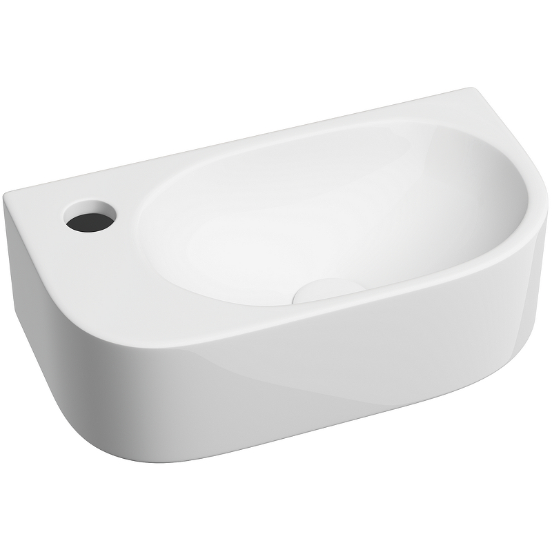 Раковина подвесная Ceramica Nova Element CN6066R 409*224 мм (белый)