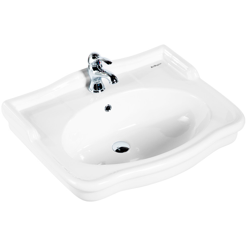 Раковина подвесная BelBagno BOHEME BB115L 695*580 мм (белый)