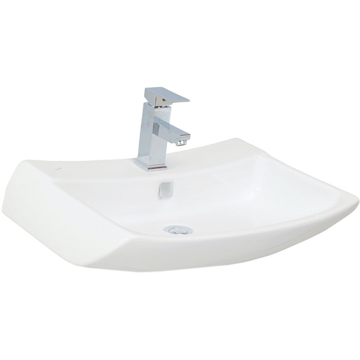 Раковина подвесная Creavit Bull BL065-00CB00E-0000 660*462 мм (белый)