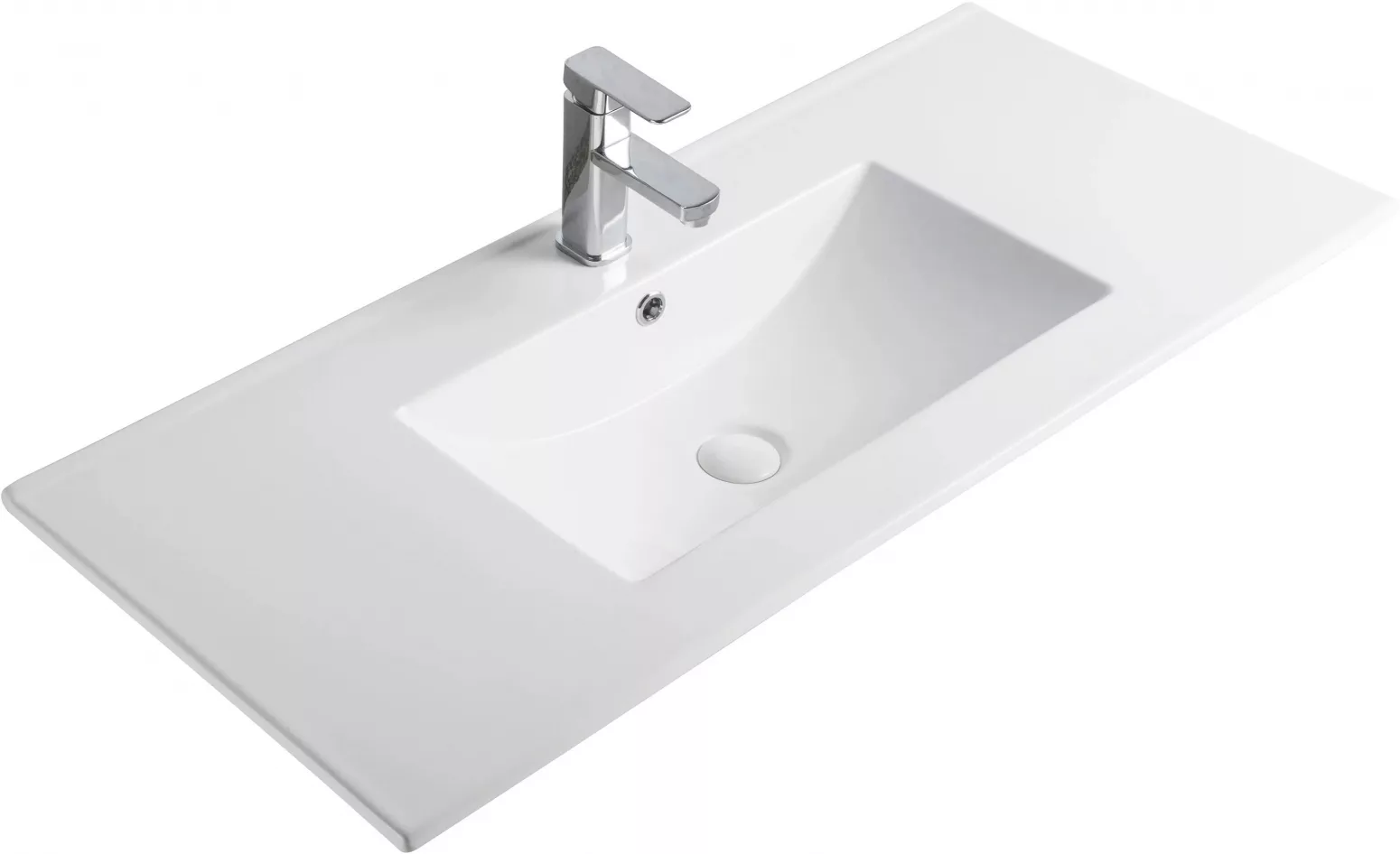 Раковина встраиваемая Gid  9010e 1015*465 мм (белый)