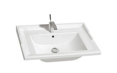 Раковина встраиваемая CeramaLux NYJ840-60 615*470 мм (белый)