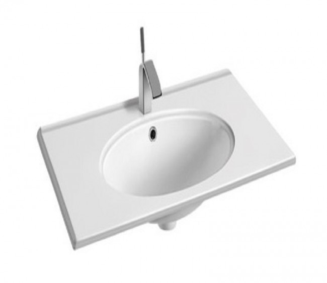 Раковина встраиваемая CeramaLux 9060F 610*470 мм (белый)