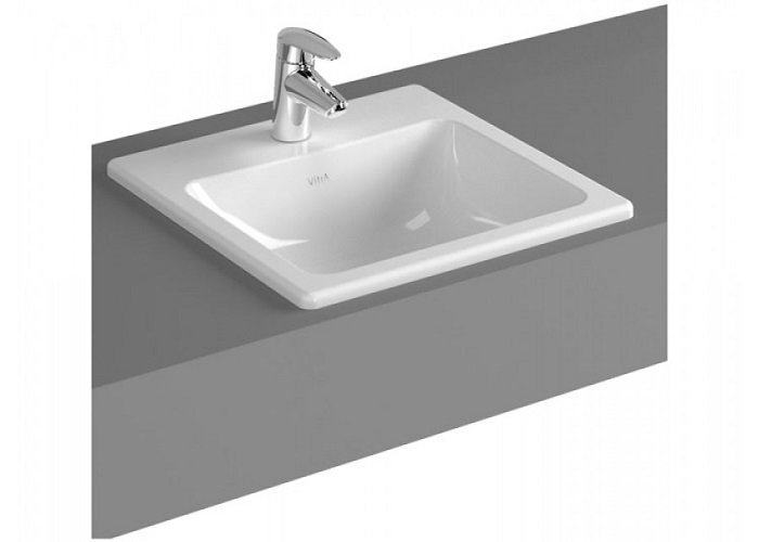 Раковина встраиваемая Vitra S20 5463B003-0001 450*450 мм (белый)