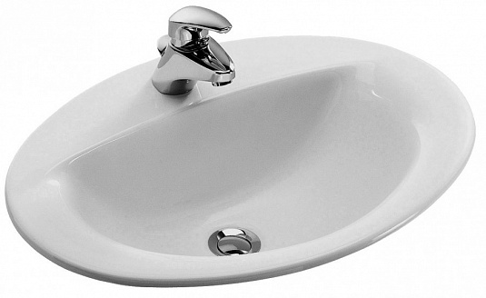 Раковина встраиваемая Jacob Delafon Patio E4155-X5-00 560*430 мм (белый)