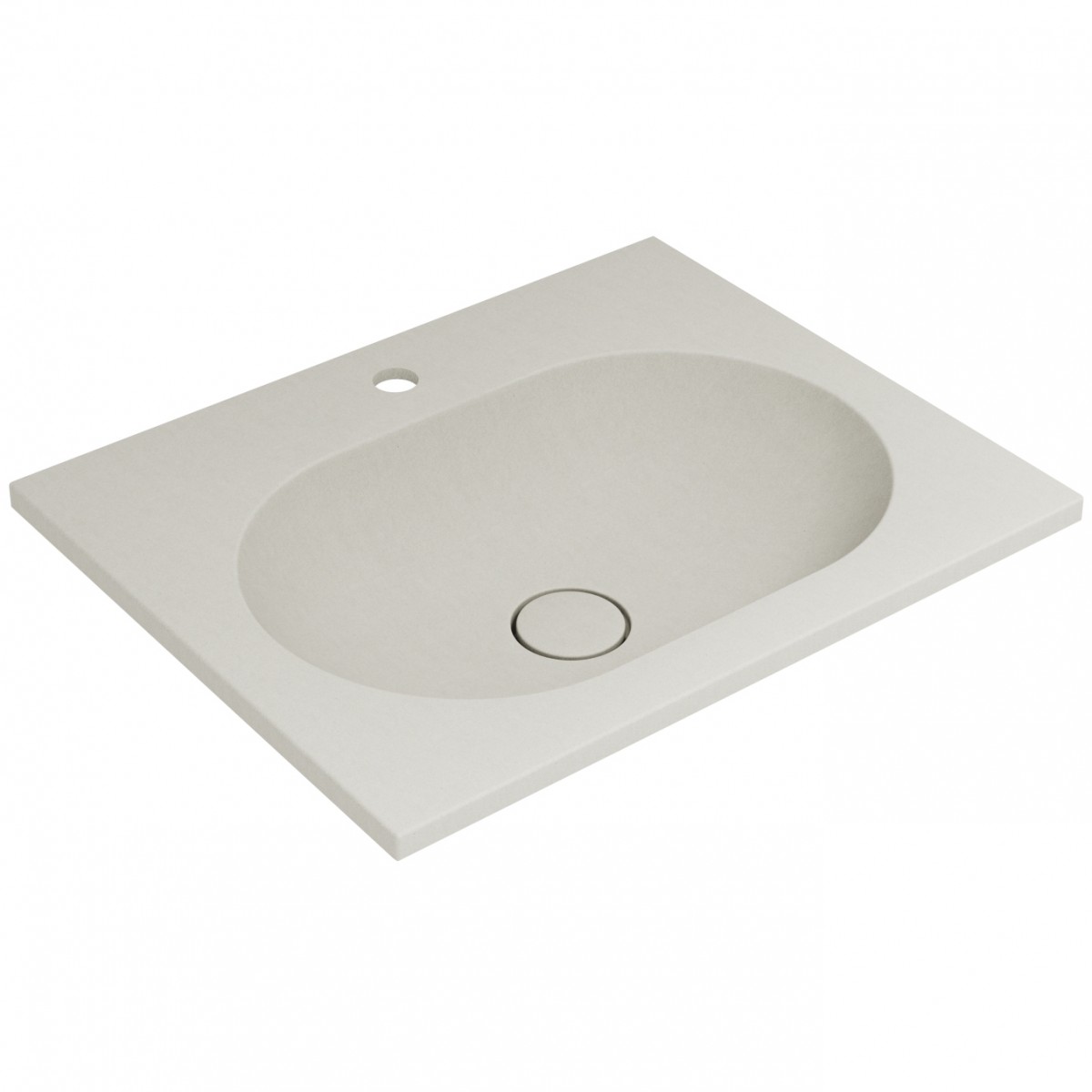 Раковина встраиваемая Vincea VCB-4H600J 600*480 мм (жасмин)