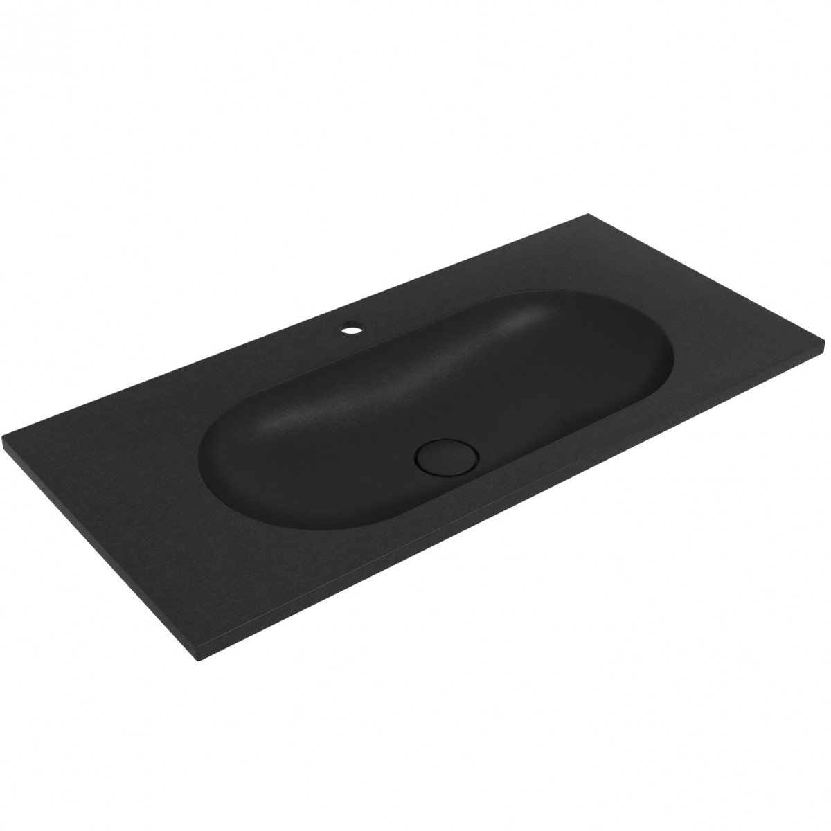 Раковина встраиваемая Vincea VCB-4H100A 1000*480 мм (антрацит)