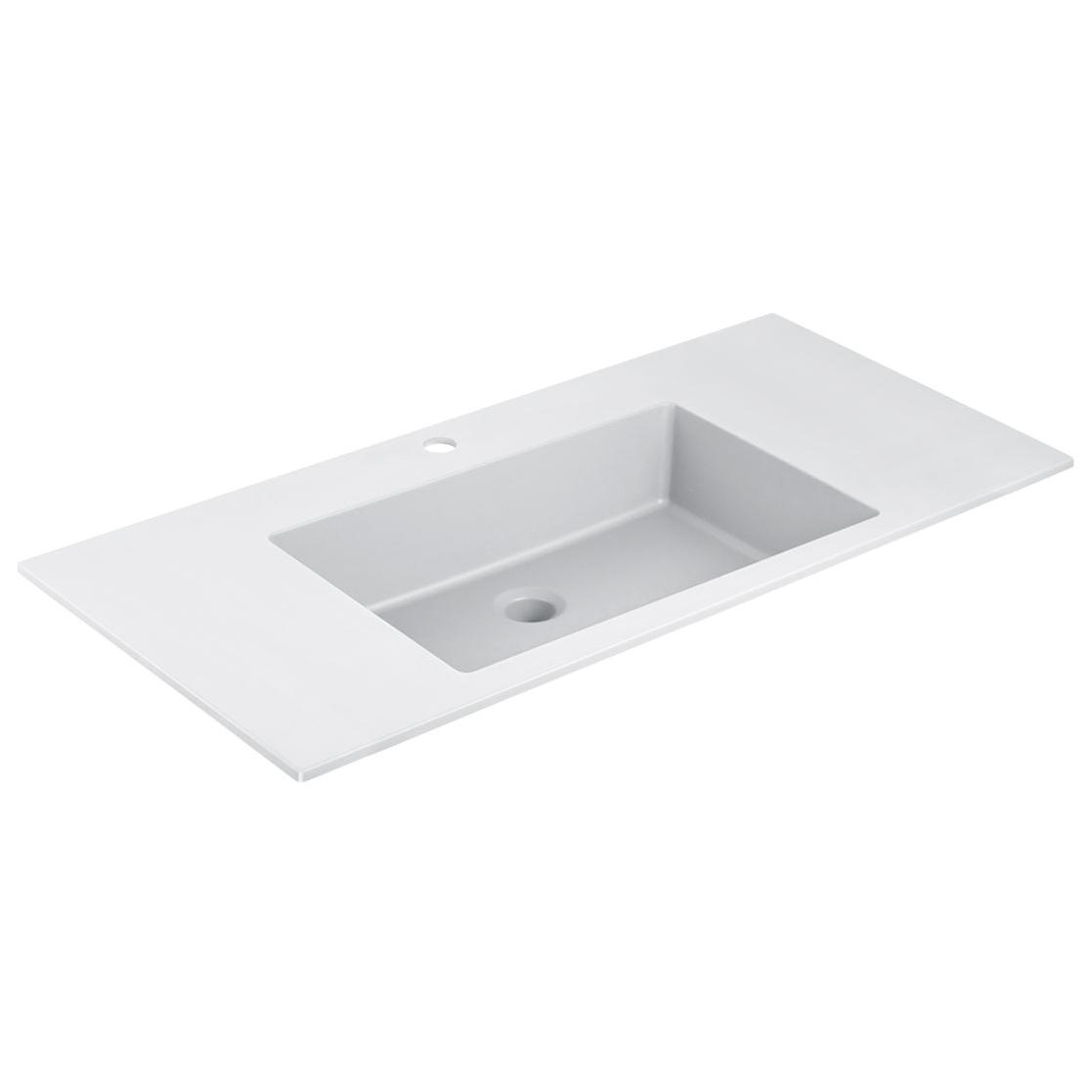 Раковина встраиваемая Vincea VCB-13100W 1000*480 мм (белый)