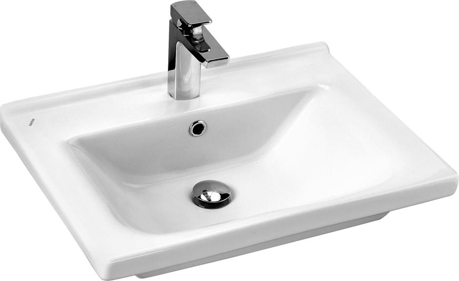 Раковина встраиваемая Briz Миранда 600 НФ-00002681 600*435 мм (белый)
