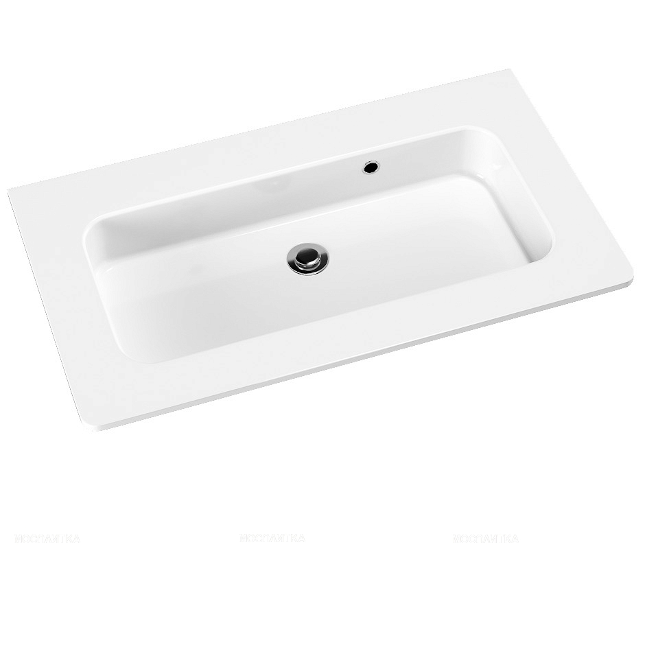 Раковина встраиваемая Briz Prato 800 НФ-00001996 800*469 мм (белый)