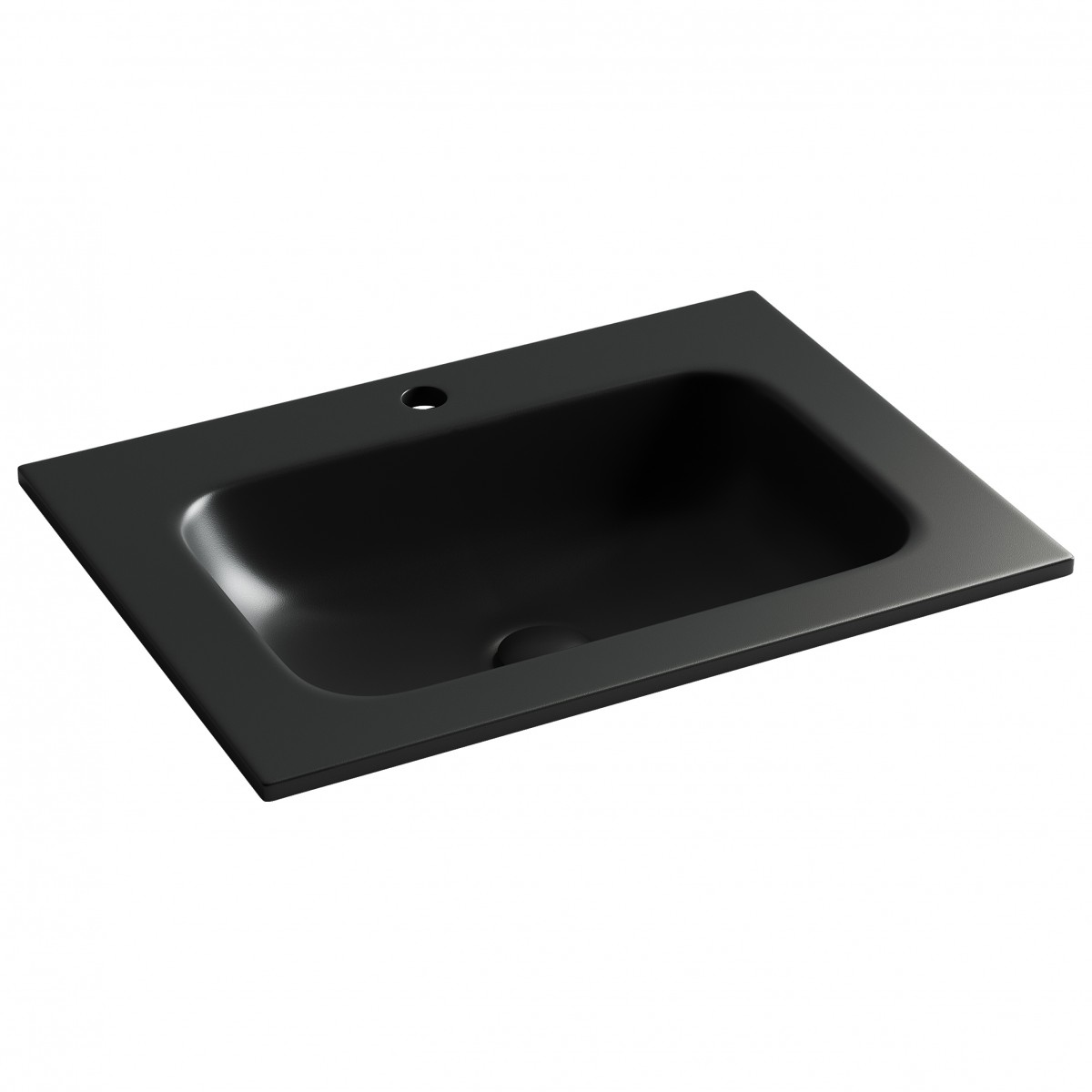Раковина встраиваемая Ceramica Nova Grace CN7011MB 610*457 мм (чёрный матовый)