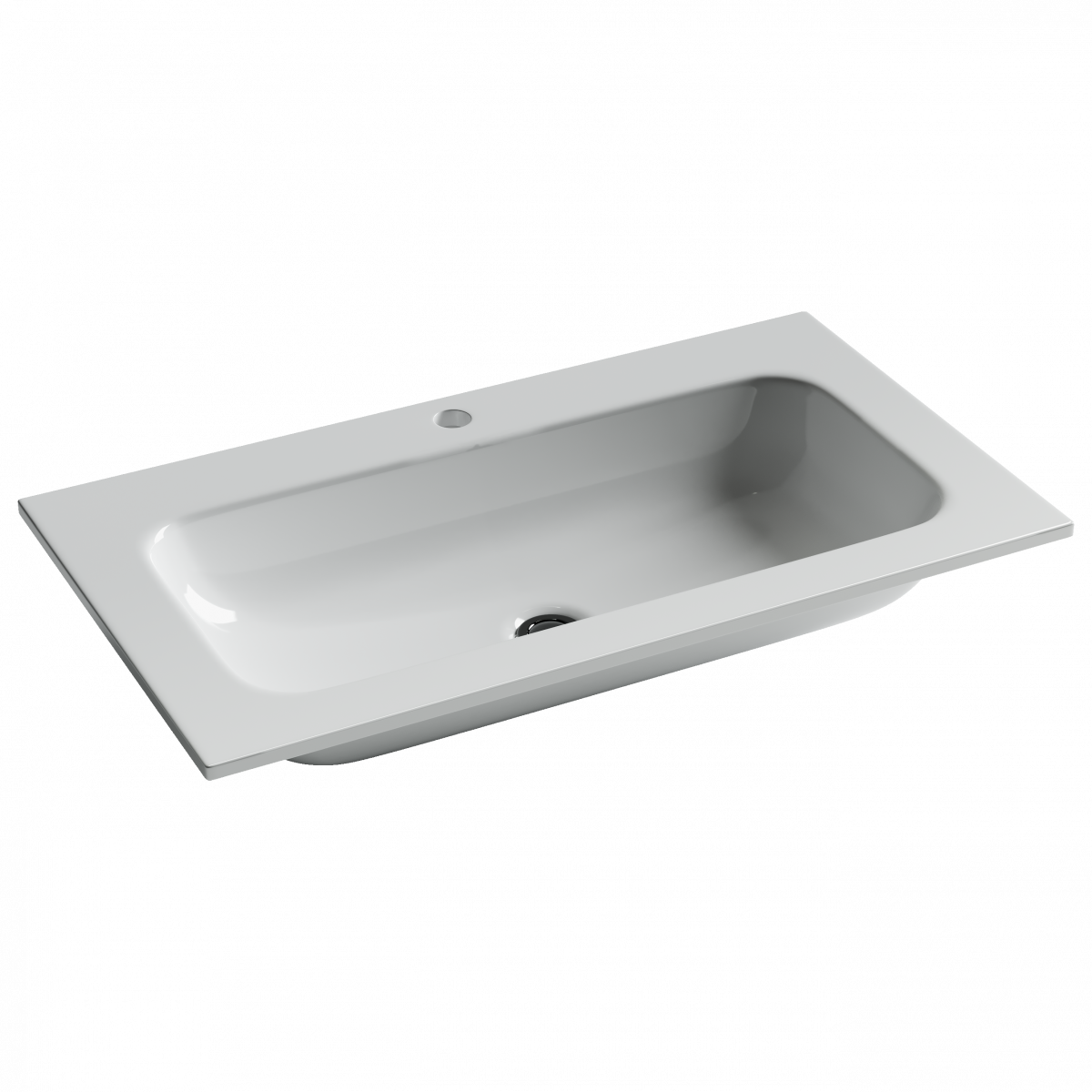 Раковина встраиваемая Ceramica Nova Element CN7012 810*457 мм (белый)