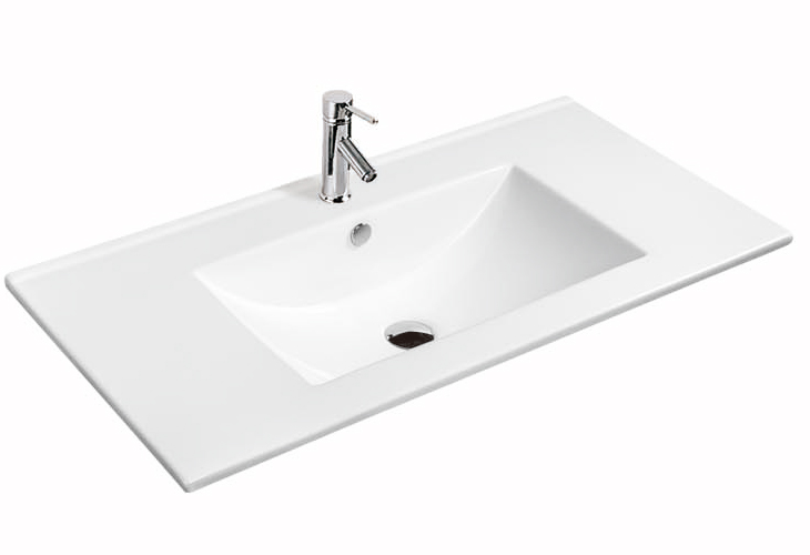 Раковина встраиваемая Gid 9070E 710*460 мм (белый)