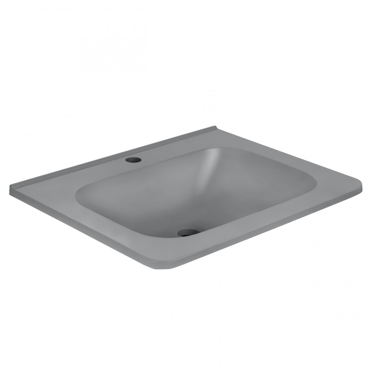 Раковина встраиваемая Vincea VCB-2VP600G 594*472 мм (серый)