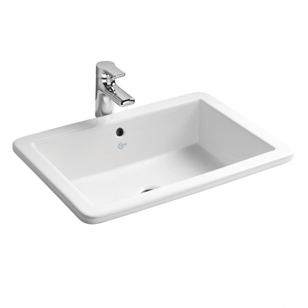Раковина встраиваемая Ideal Standard Strada K078001 592*432 мм (белый)