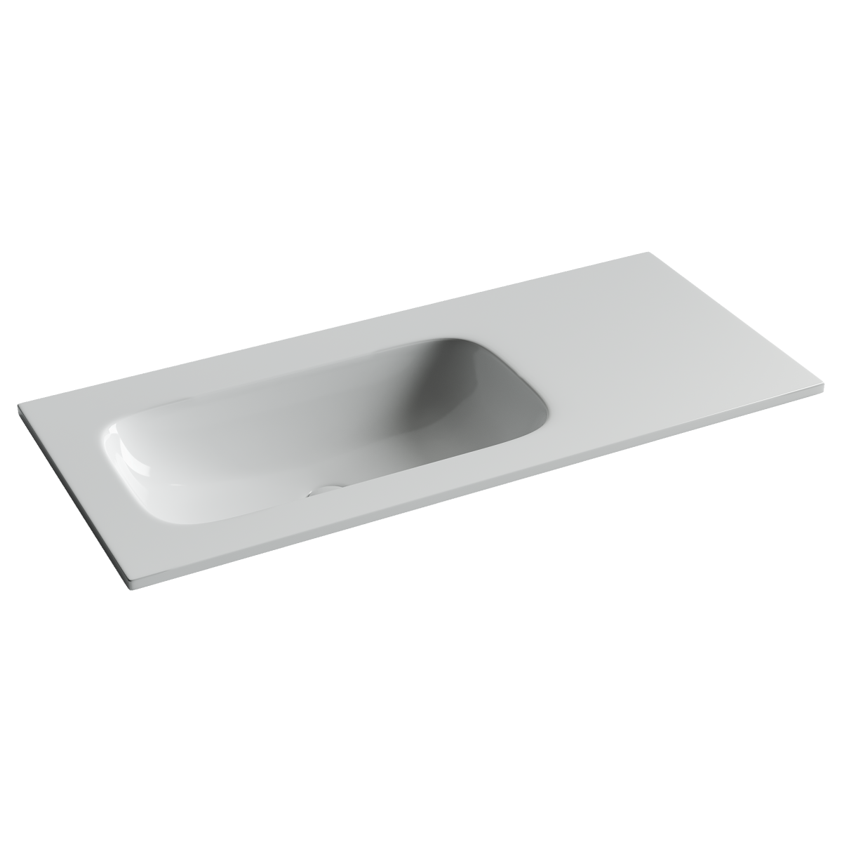 Раковина встраиваемая Ceramica Nova Grace CN7014wx 1010*457 мм (белый) L