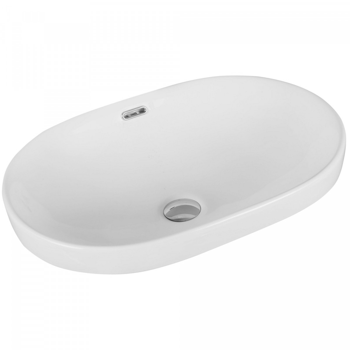 Раковина встраиваемая Milleau Nuage MU018-GW 600*410 мм (белый)