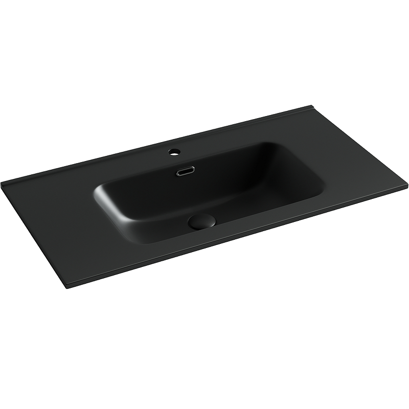 Раковина встраиваемая Ceramica Nova Element CN7002MB 910*465 мм (чёрный матовый)