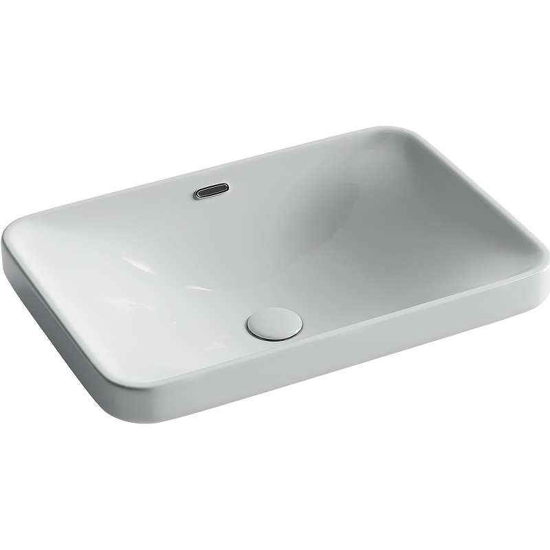 Раковина встраиваемая Ceramica Nova Element CN5041 605*415 мм (белый)