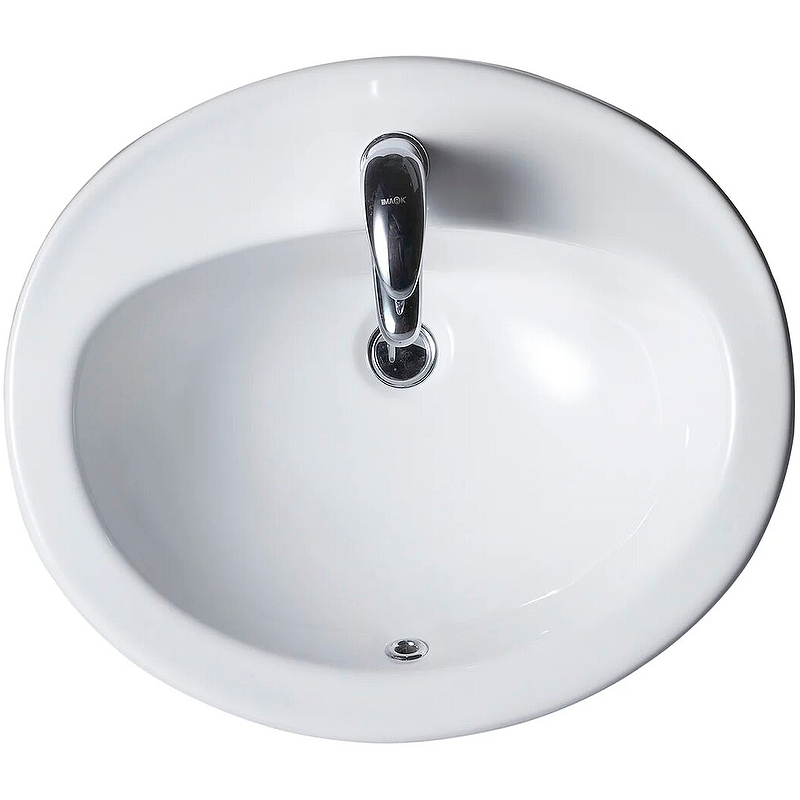 Раковина встраиваемая beWash Balaton 90561101 560*475 мм (белый)