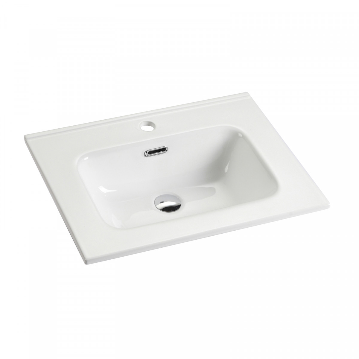 Раковина встраиваемая Ceramica Nova Element CN7001 610*465 мм (белый)