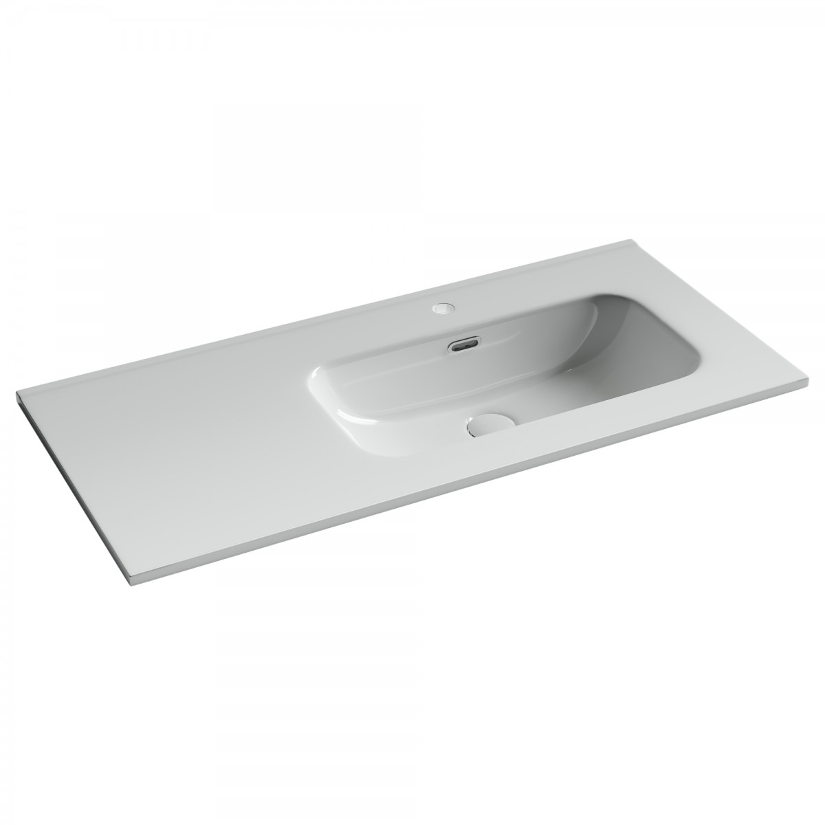 Раковина встраиваемая Ceramica Nova Element CN7003R 1010*465 мм (белый) R