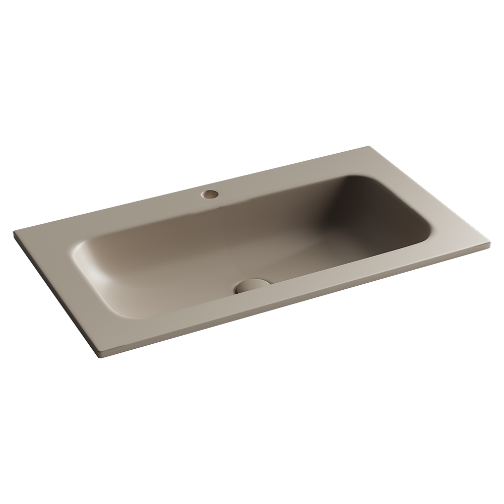 Раковина встраиваемая Ceramica Nova Grace CN7012MC 810*457 мм (капучино матовый)