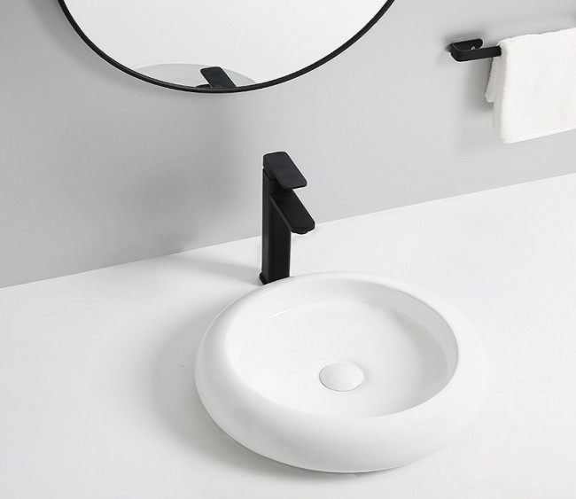Раковина CeramaLux 7031В 460*460 мм (белый)