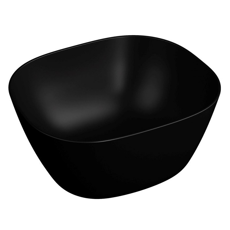 Раковина накладная Vitra Plural 7811B483-0016 450*380 мм (чёрный)