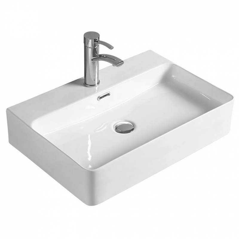 Раковина SantiLine SL-1003 600*425 мм (белый)