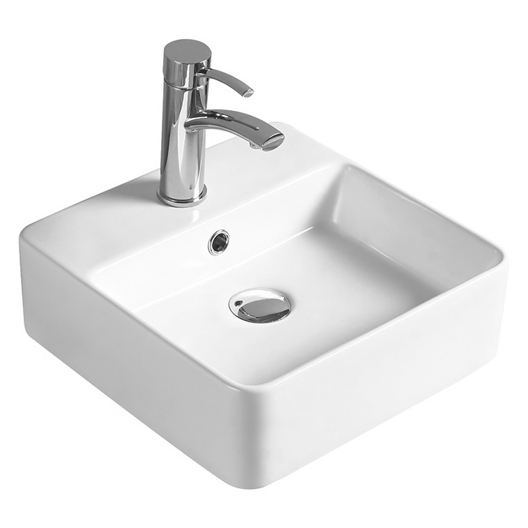 Раковина SantiLine SL-1004 380*380 мм (белый)