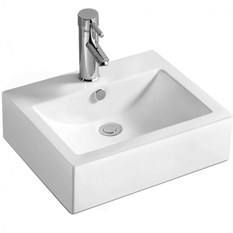 Раковина SantiLine SL-1005 525*420 мм (белый)