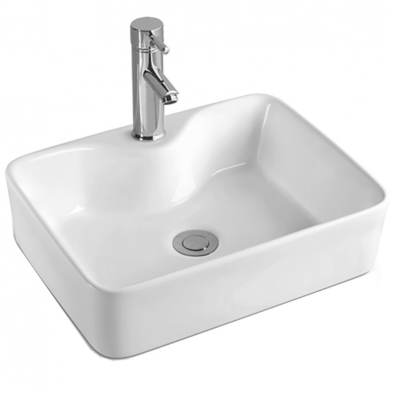 Раковина SantiLine SL-1011 480*370 мм (белый)