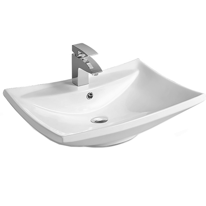 Раковина SantiLine SL-1015 605*455 мм (белый)