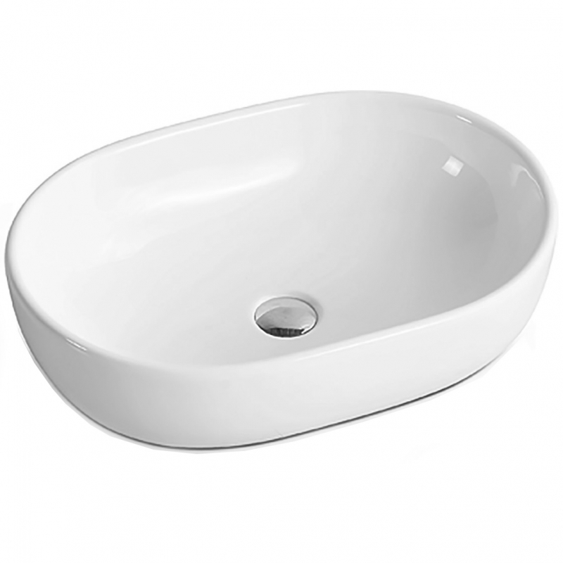 Раковина SantiLine SL-1017 590*405 мм (белый)