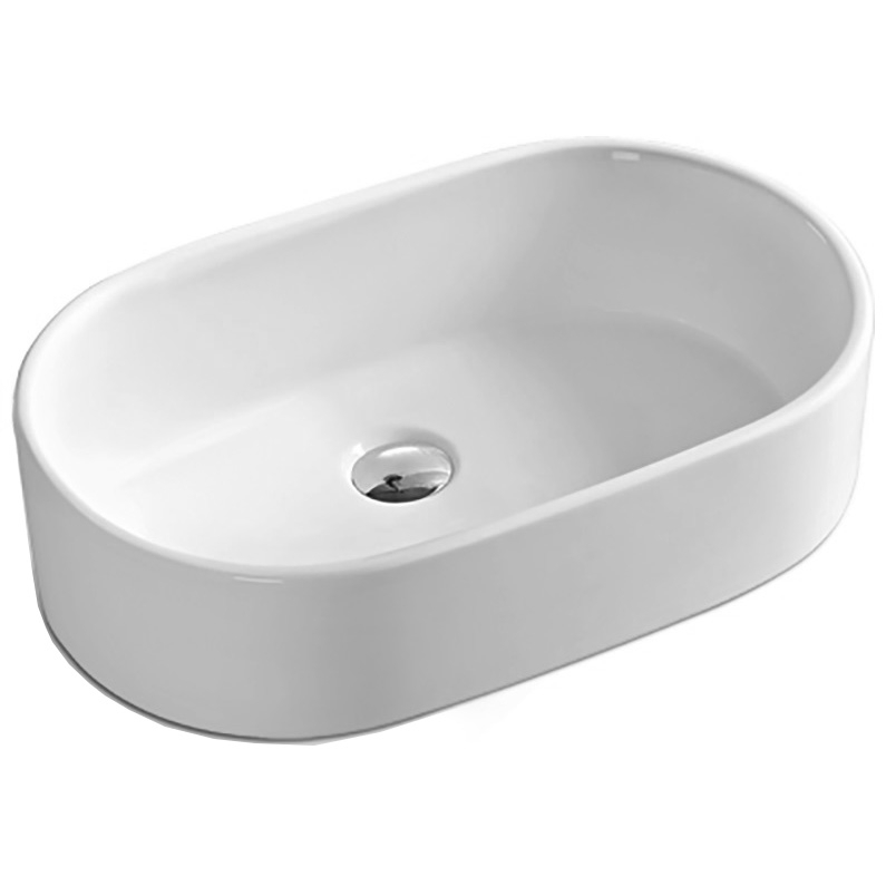 Раковина SantiLine SL-1018 550*350 мм (белый)