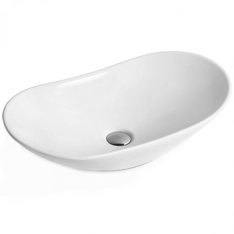 Раковина SantiLine SL-1025 615*360 мм (белый)