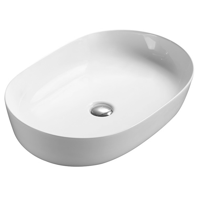 Раковина SantiLine SL-1028 600*415 мм (белый)