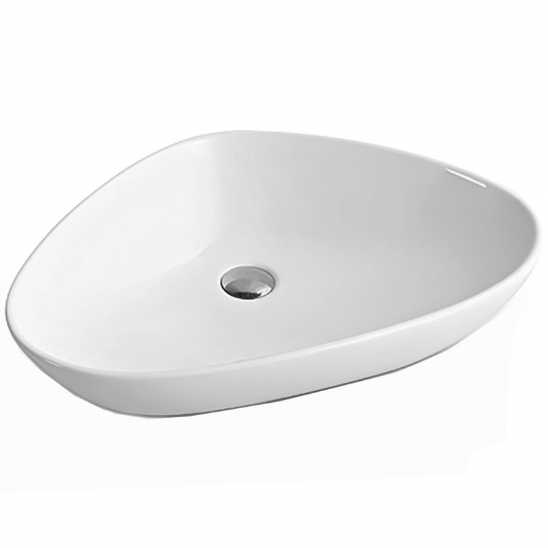 Раковина SantiLine SL-1034 590*395 мм (белый)