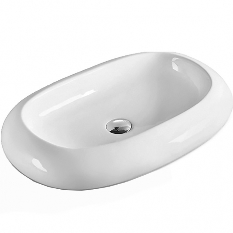Раковина SantiLine SL-1035 630*420 мм (белый)