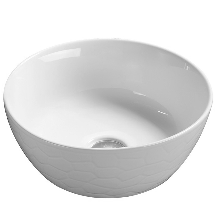 Раковина SantiLine SL-1038 358*358 мм (белый)