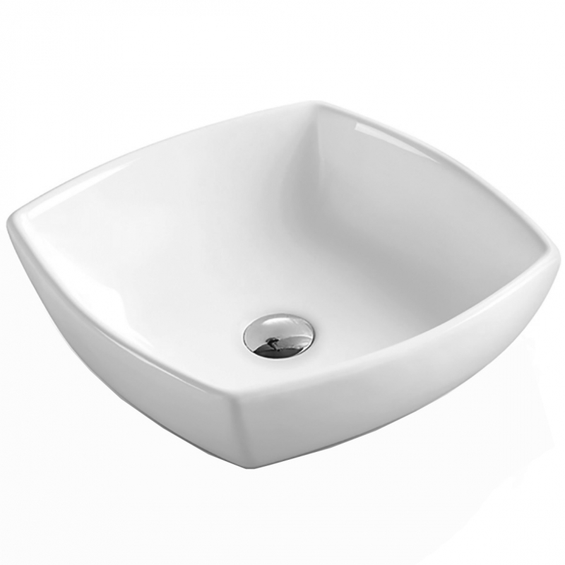 Раковина SantiLine SL-1044 420*420 мм (белый)