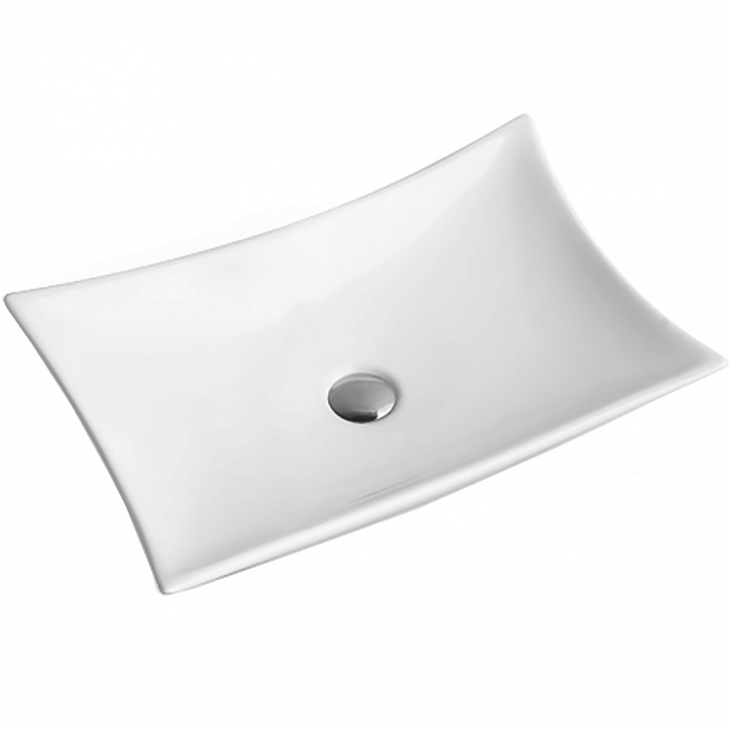 Раковина SantiLine SL-1062 575*380 мм (белый)