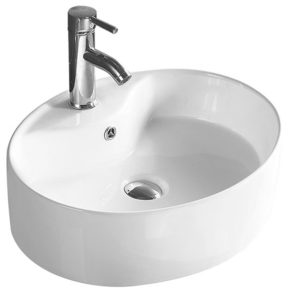 Раковина SantiLine SL-1072 520*420 мм (белый)