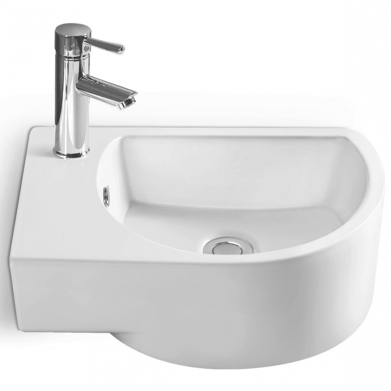 Раковина SantiLine SL-2015R 410*270 мм (белый)
