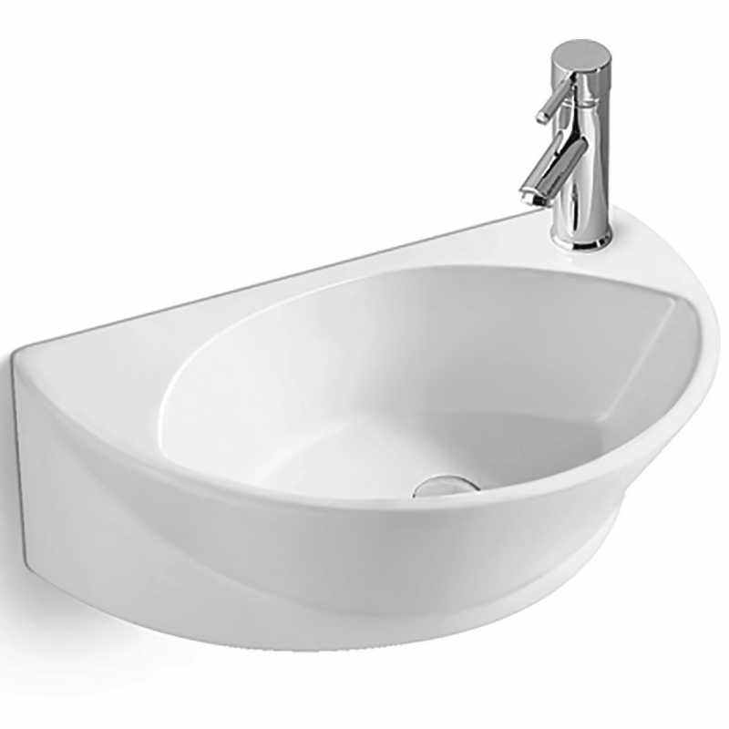 Раковина SantiLine SL-2016 405*275 мм (белый)
