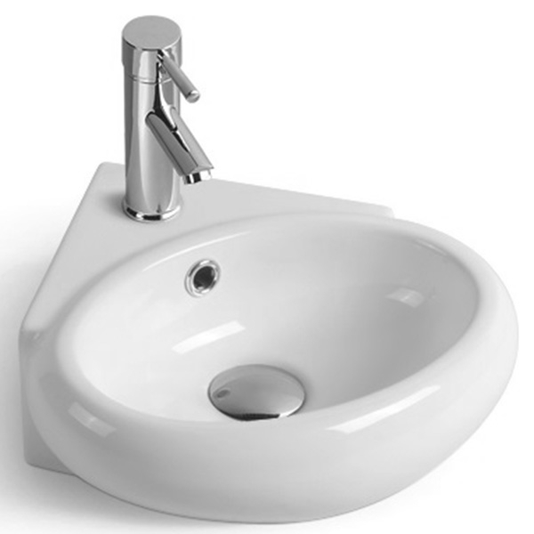 Раковина SantiLine SL-2021 390*370 мм (белый)