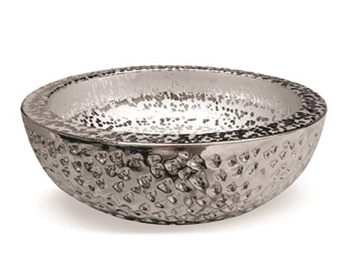 Раковина CeramaLux J2050 410*410 мм (серебро)