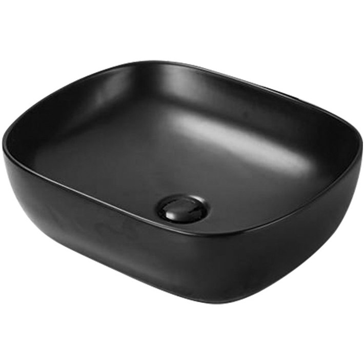 Раковина SantiLine SL-1105MB 485*395 мм (черный матовый)
