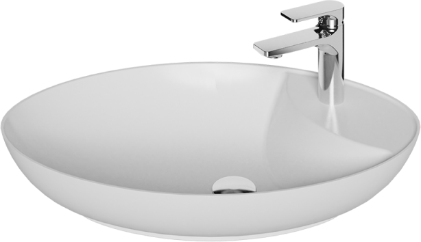 Раковина накладная Creavit Petra PR065-00CB00E-0000 650*650 мм (белый)