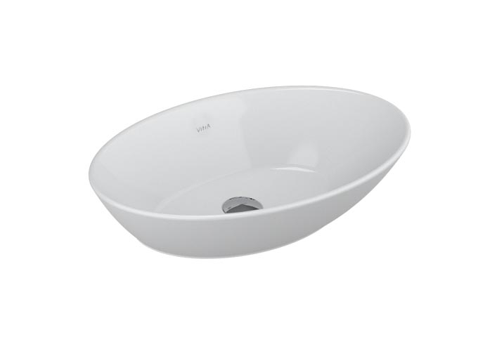 Раковина накладная VITRA Geo 7427B003-0012 600*380 мм (белый)